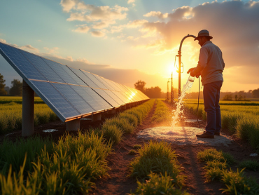 Solar-Powered Water Pumping System